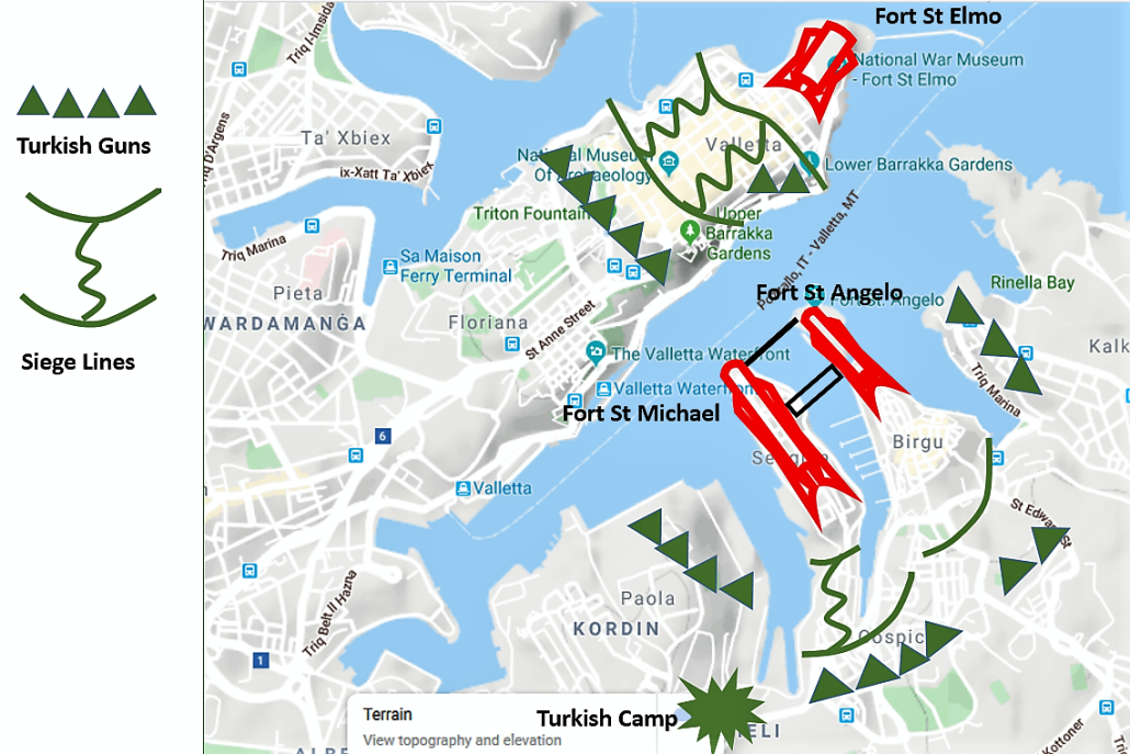 The Grand Siege of Malta 1565 – Part 3 – Going Postal