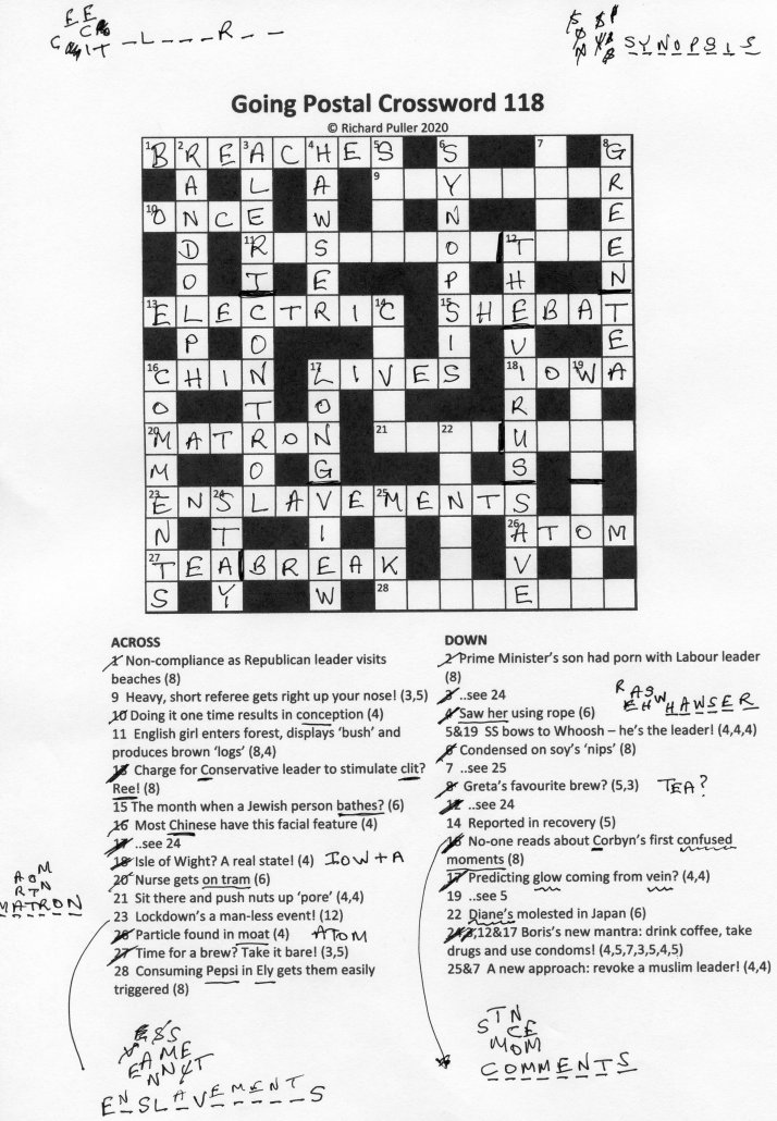 How to tackle the Going Postal crossword Going Postal