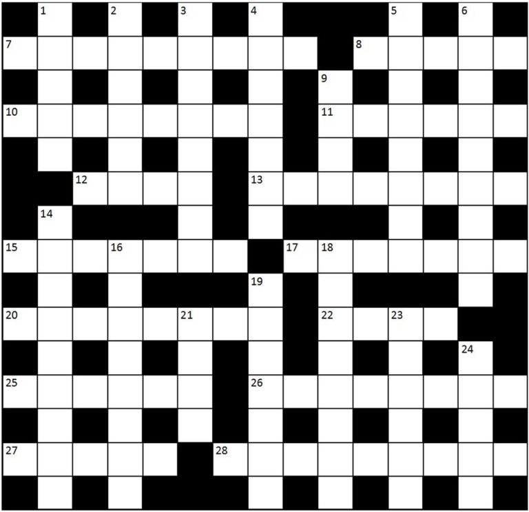 Crossword No. 122 Going Postal Crossword No. 122 Going Postal