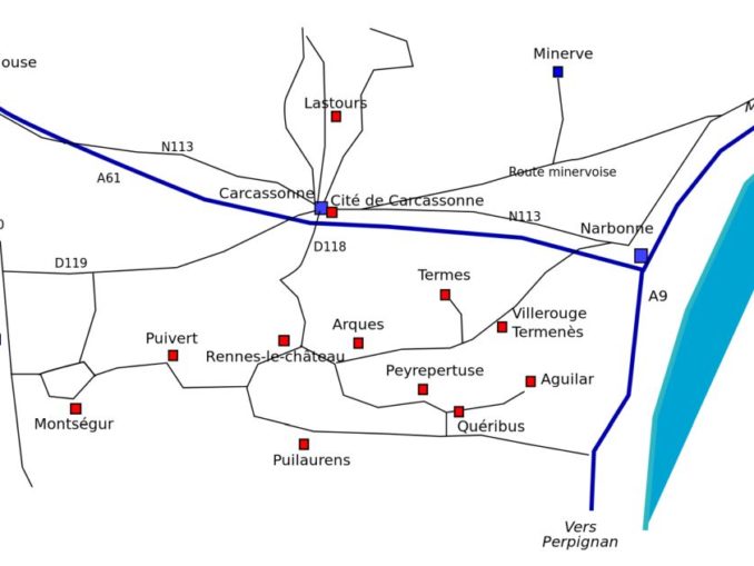 In Cathar Country, Part One – Going Postal