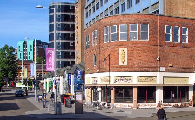 The Avenues cafe in Sneinton Market