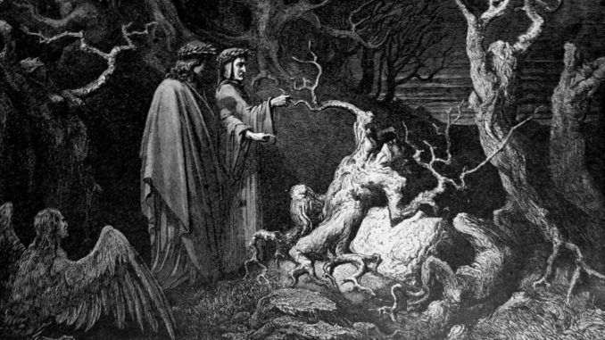 Engraving by Gustave Doré for Dante's Inferno