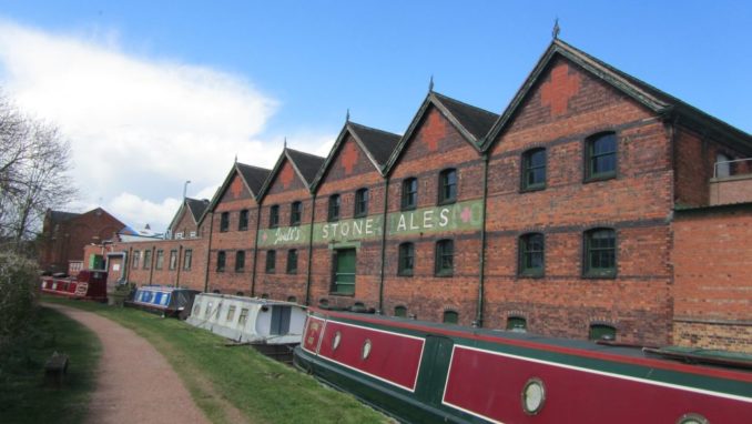 The old Joule's Brewery, on the canalside