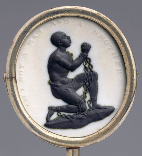Jasperware abolitionist medallion