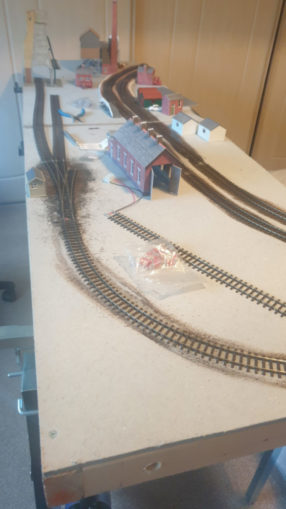 One side of the layout