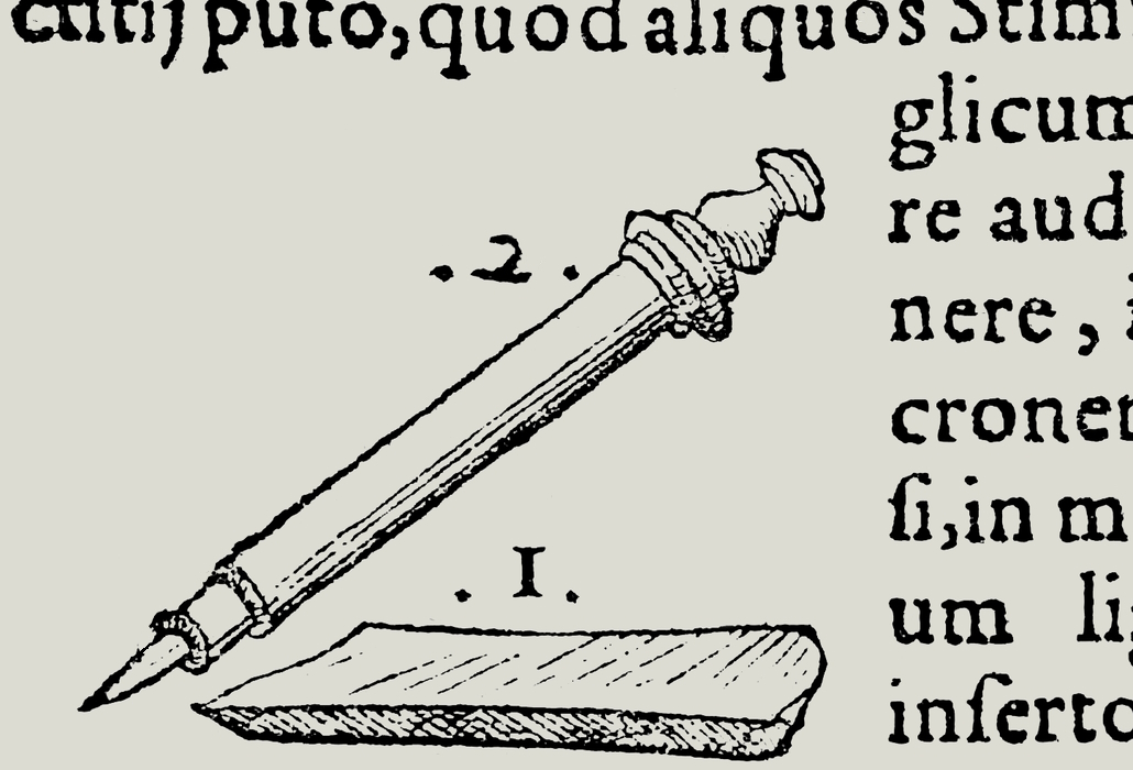 Gesner's pencil of 1565