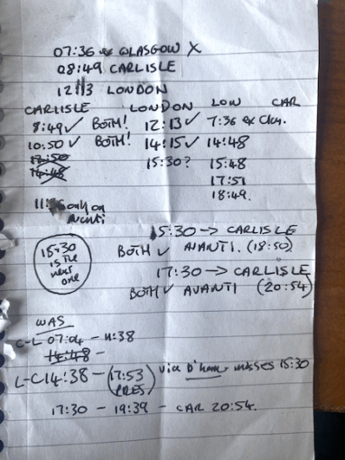 Always Worth Saying, Going Postal