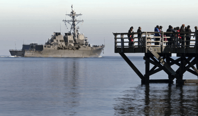 USS Winston S. Churchill guided missile destroyer