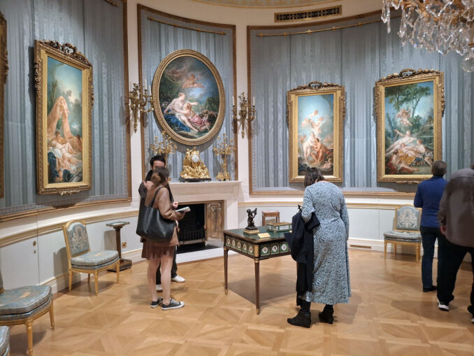 The Oval Drawing Room at The Wallace Collection.