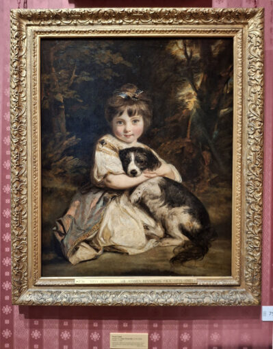 'Miss Bowles' by Sir Joshua Reynolds.