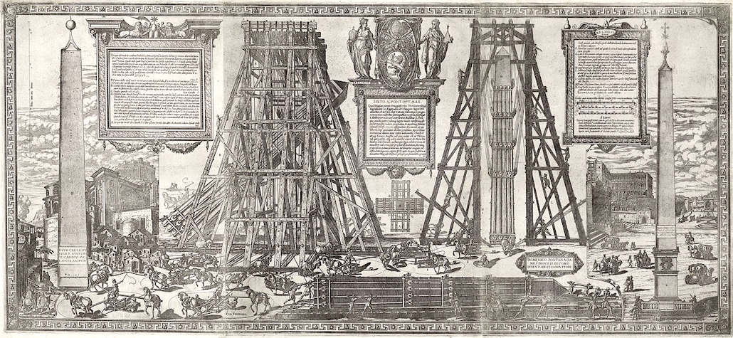 Domenico Fontana's machine