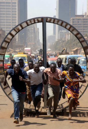 AW Kamau, Going Postal