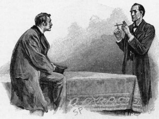 Holmes and Watson.