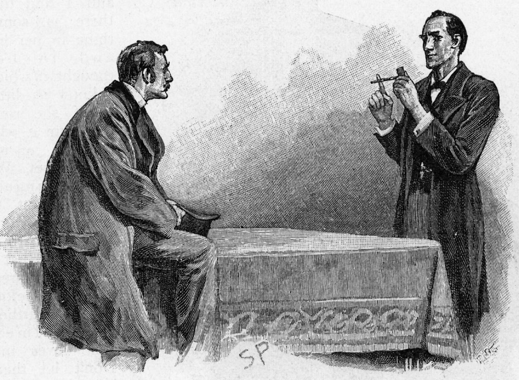 Holmes and Watson.